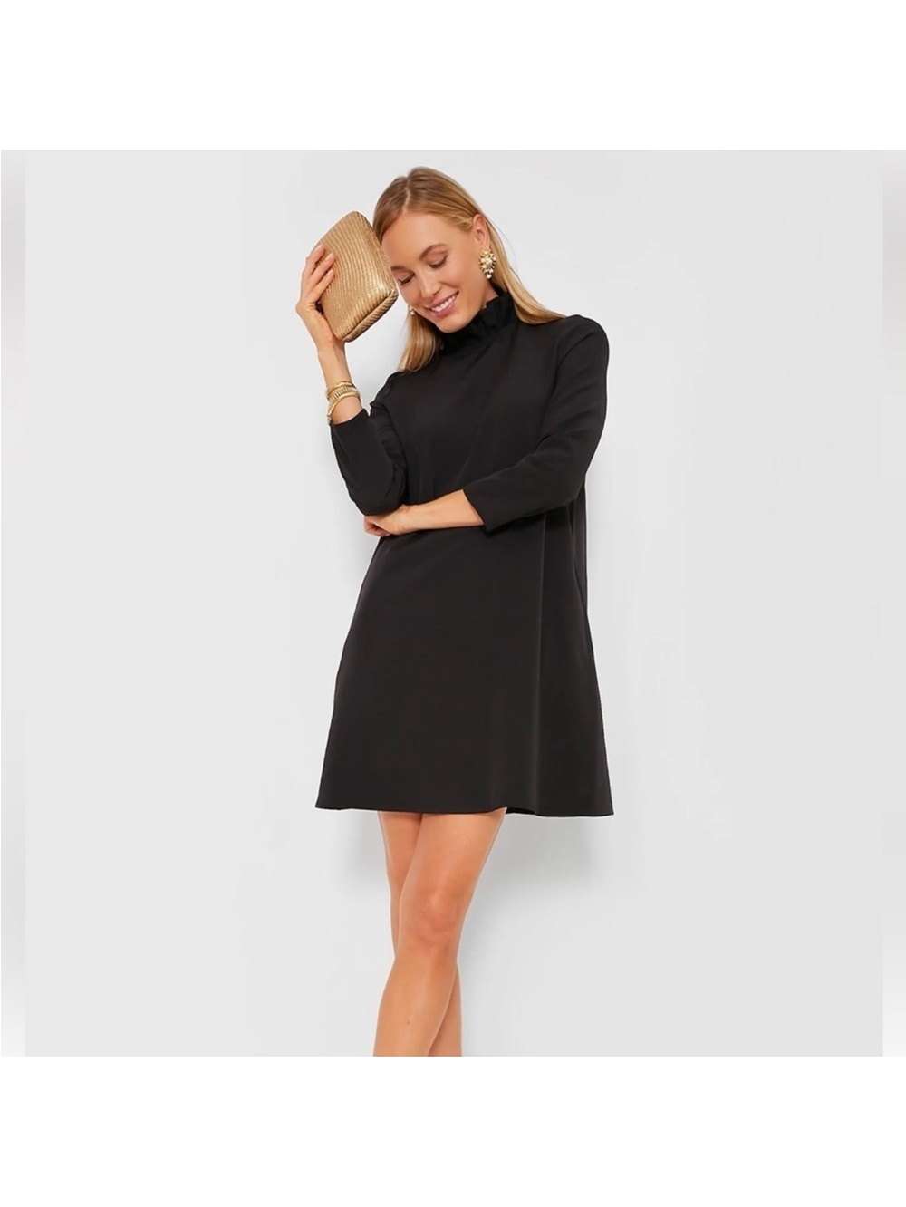 TUCKERNUCK Black Daphne Dress NWT